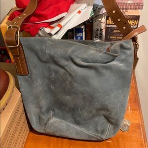 Blue Cross body Coach bag!